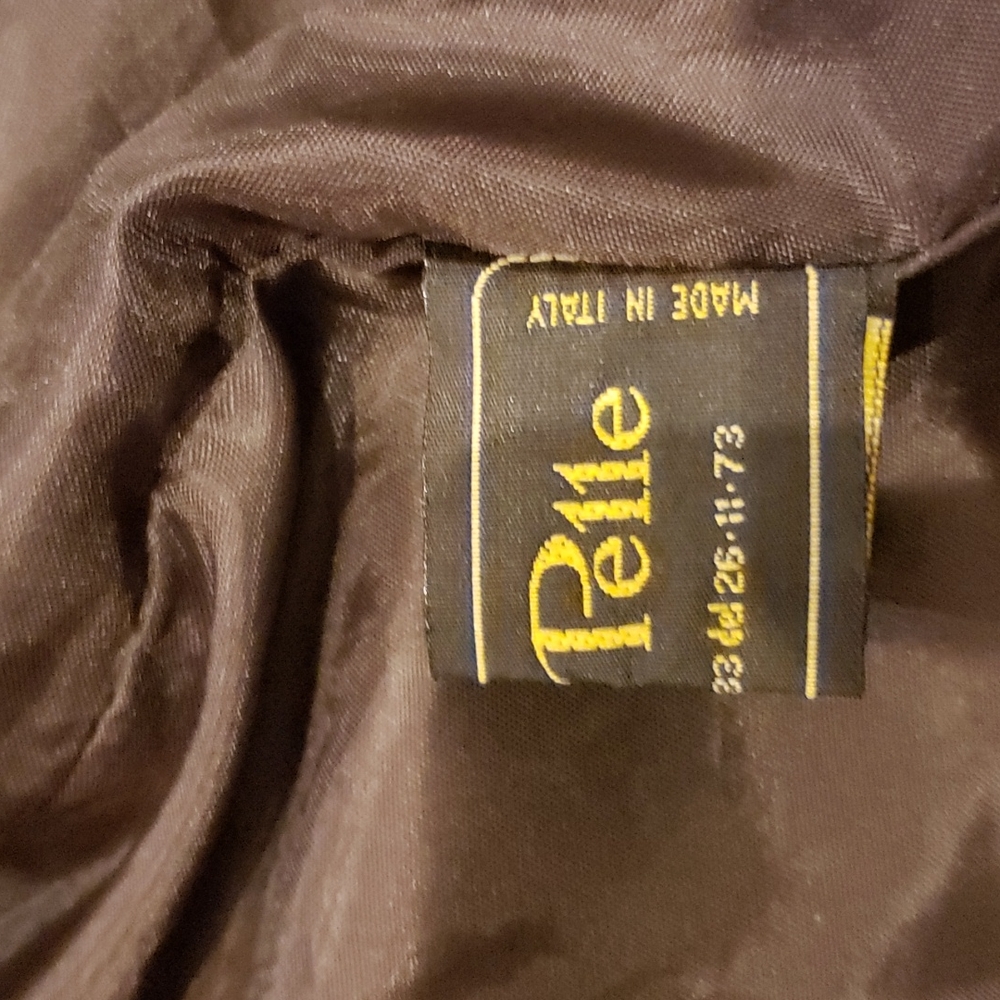 Vintage Italian Leather Jacket - Picture 4 of 4
